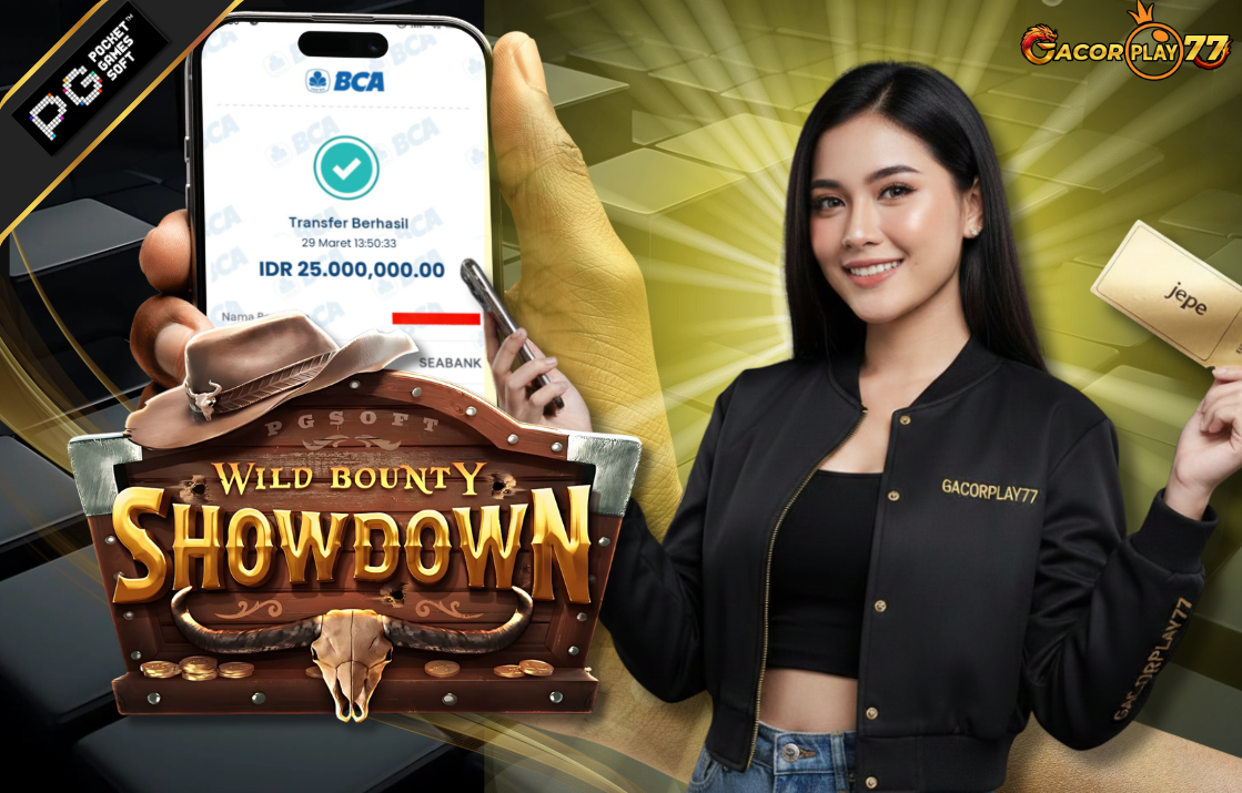 Selamat kepada user id : zaixxxxin Wede Rp 5.000.000 di Game WILD BOUNTY SHOWDOWN PG SOFT Cair Gk Sampe 1 Menit! Menang Mudah di Gacorplay77